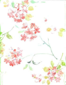 樱花创意绘画图案