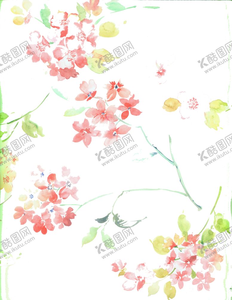 编号：51991010262006565107【酷图网】源文件下载-樱花创意绘画图案