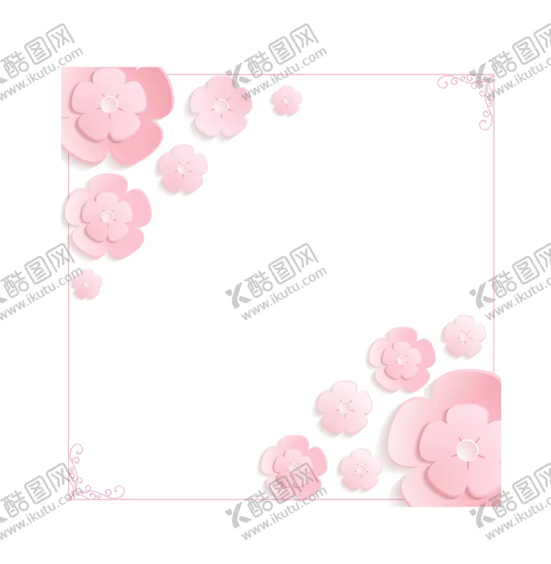 编号：76940006271816076347【酷图网】源文件下载-立体装饰花朵
