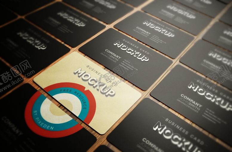 编号：83647809260740582290【酷图网】源文件下载-名片样机