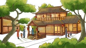  古风建筑 