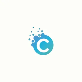 企业logo图片气泡标志设计环保科技