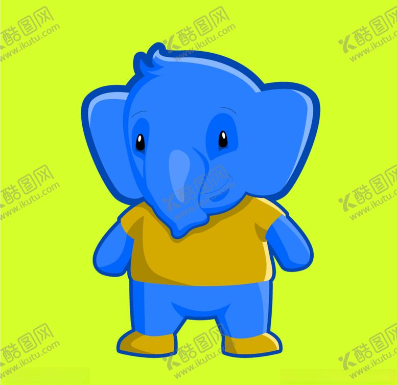 编号：15962809150819004488【酷图网】源文件下载-卡通大象