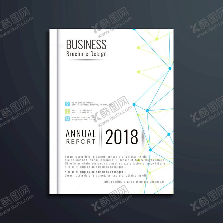 编号：44376102110308214240【酷图网】源文件下载-企业宣传画册科技简约