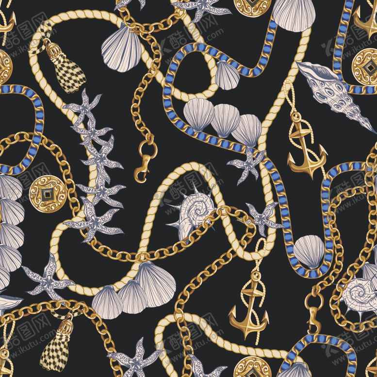 编号：89888209091308594885【酷图网】源文件下载-链条贝壳