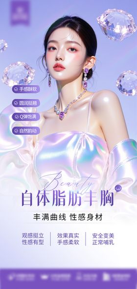 自体脂肪丰胸海报