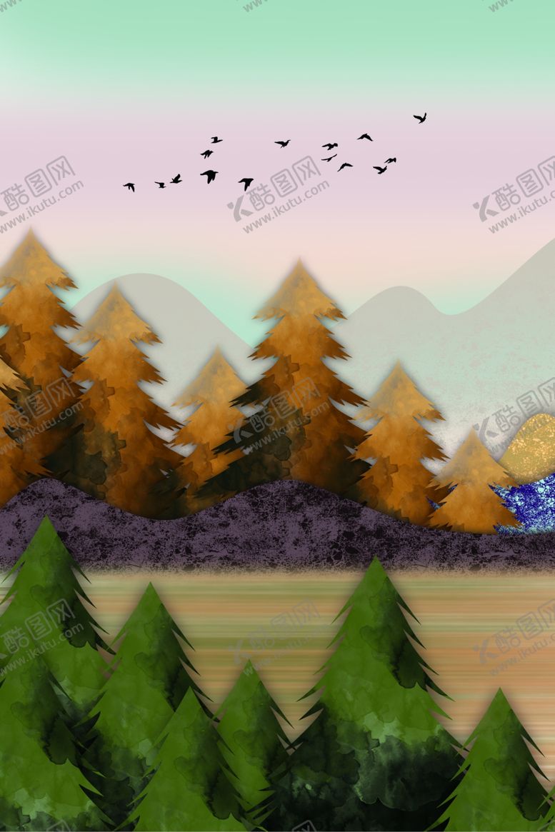 编号：41294309281325208479【酷图网】源文件下载-轻奢装饰画