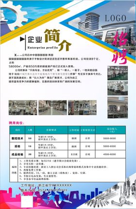 招聘 海报