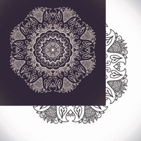 古典花纹边框素材时尚框装饰图案欧式