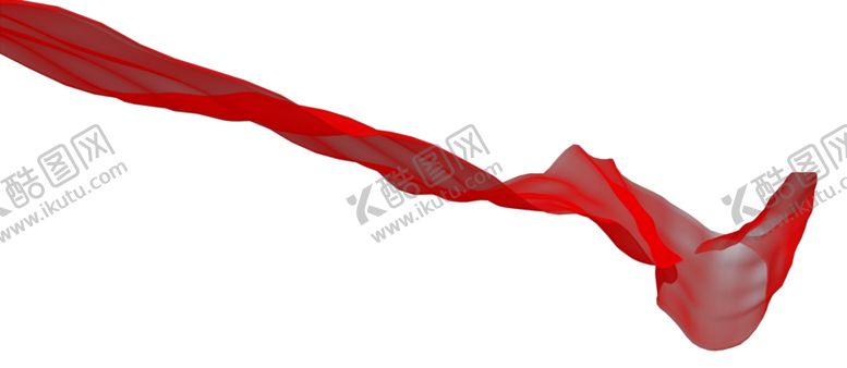 编号：67775109251155412067【酷图网】源文件下载-红丝带国庆节彩带红色装饰