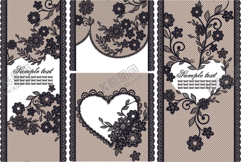 编号：47816609251640521315【酷图网】源文件下载-蕾丝花边花纹图案