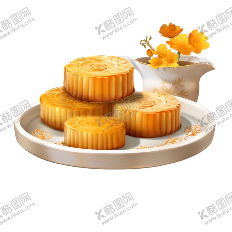 编号：14642102211616529085【酷图网】源文件下载-月饼