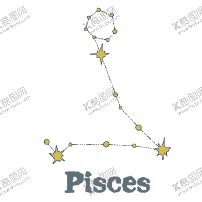 编号：97863410311103361030【酷图网】源文件下载-天空星座插画图案