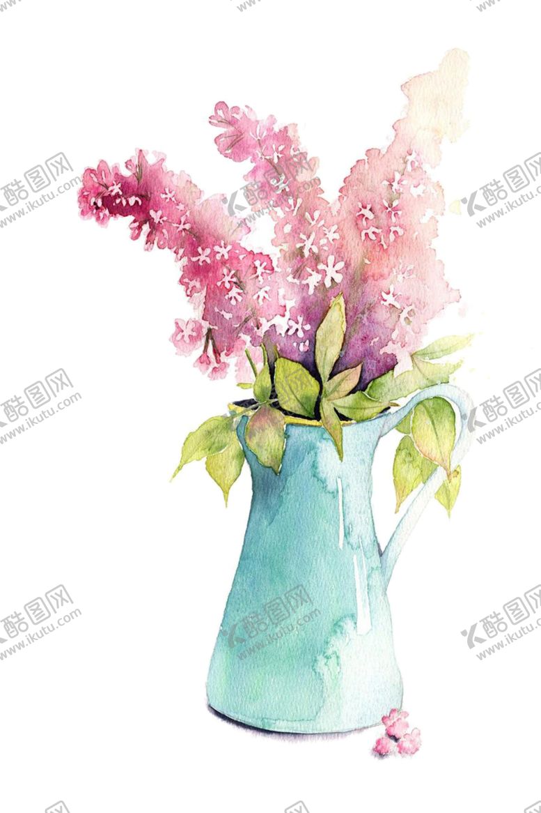 编号：71259309282135524232【酷图网】源文件下载-紫色薰衣草卡通背景素材