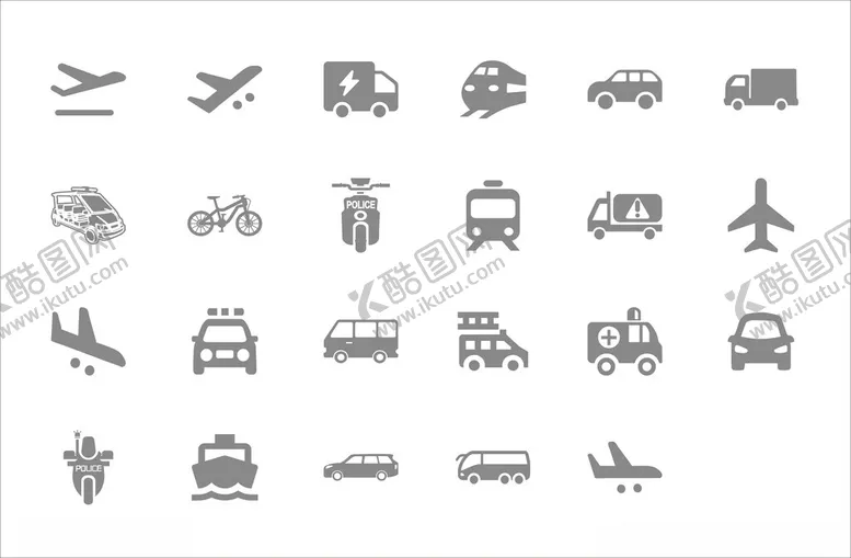 编号：15792202241434374658【酷图网】源文件下载-交通运输工具