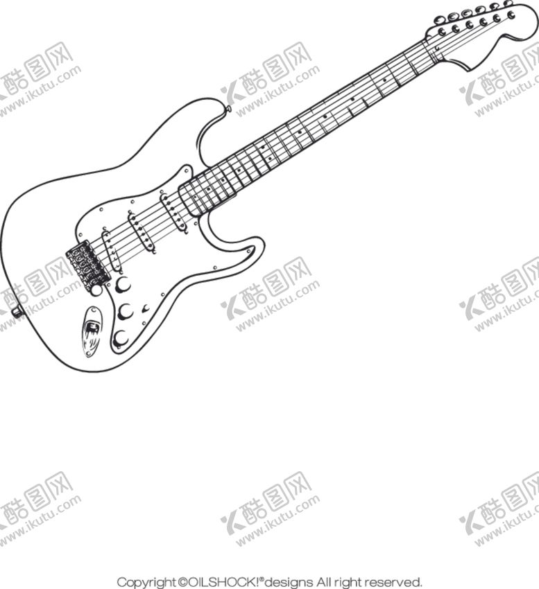 编号：57908610170000456826【酷图网】源文件下载-吉他图标系列guitar