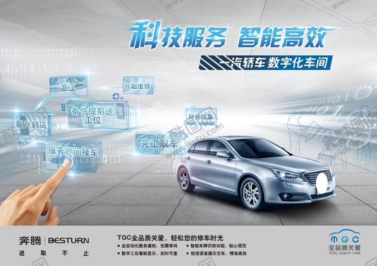 编号：93205110041220022813【酷图网】源文件下载-汽车科技海报