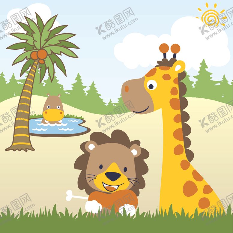 编号：69923310130618072809【酷图网】源文件下载-卡通动物