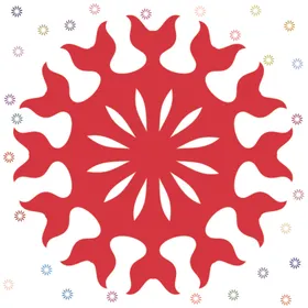 彩色抽象创意图案