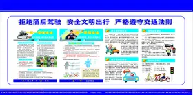 交通安全宣传栏