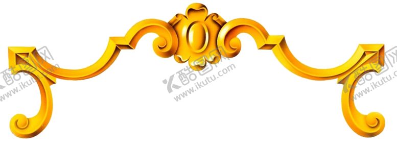 编号：67870610301415133502【酷图网】源文件下载-金色欧式花纹