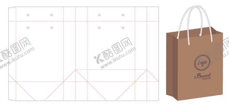 编号：58289510021002331132【酷图网】源文件下载-纸质包装盒刀模设计图