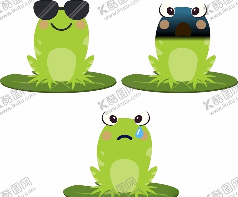 编号：73680410102150196242【酷图网】源文件下载-青蛙卡通