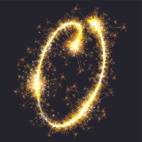 火焰字体金光艺术字设计金星素材