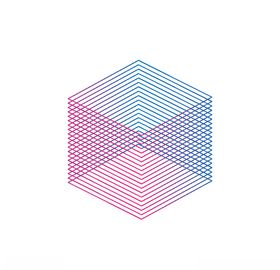 渐变几何线框