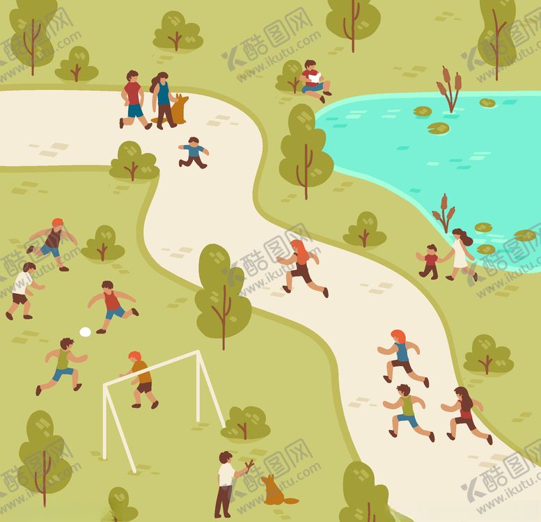 编号：78516806261514148053【酷图网】源文件下载-公园活动