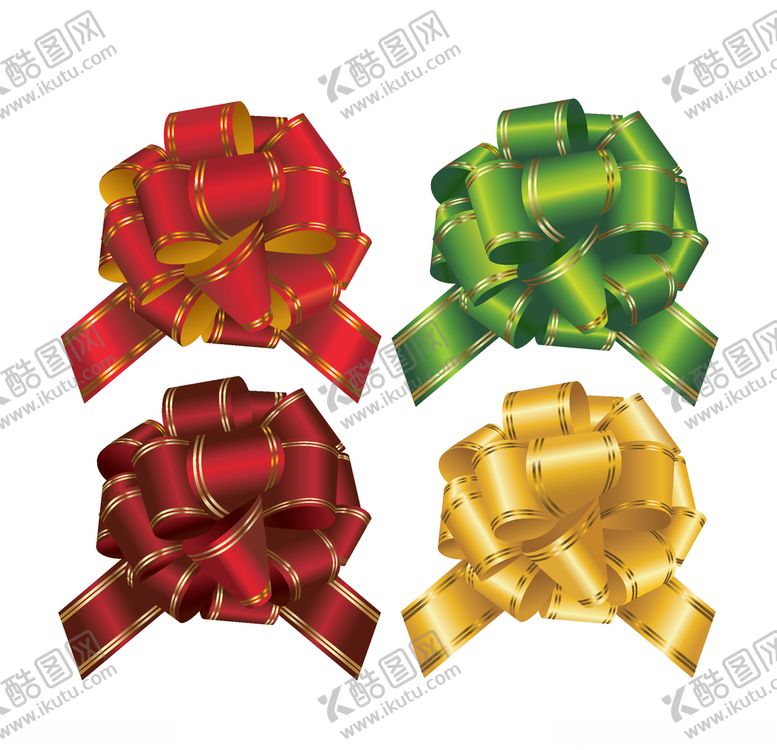 编号：81343009240108126147【酷图网】源文件下载-彩带矢量素材