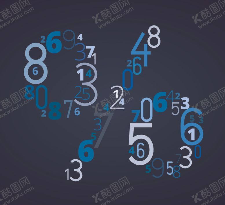 编号：38633810230749368820【酷图网】源文件下载-蓝色字体科技艺术字设计金星素材