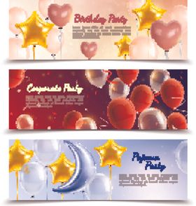 生日派对展板