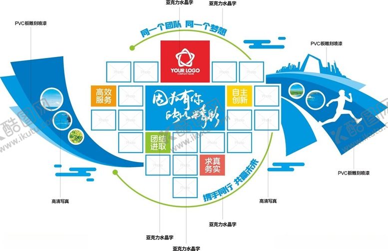 编号：12191902171414324351【酷图网】源文件下载-企业照片墙