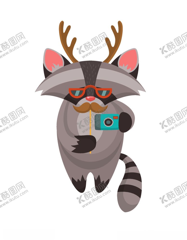 编号：78495010310314145418【酷图网】源文件下载-浣熊