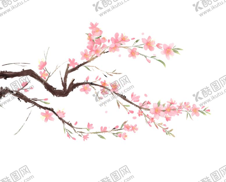 编号：54353805061645335213【酷图网】源文件下载-梅花树枝元素