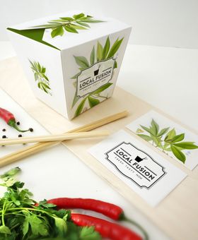 包装盒样机VI空白提案袋