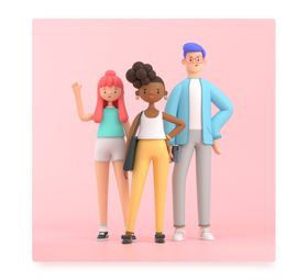 立体建模3D人物黏土