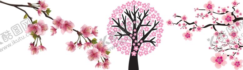 编号：78374904192020276090【酷图网】源文件下载-樱花png免扣高清素材