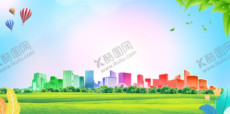 编号：10924401210238184416【酷图网】源文件下载-城市展板背景