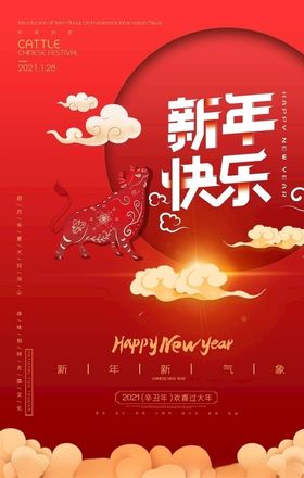 牛年海报