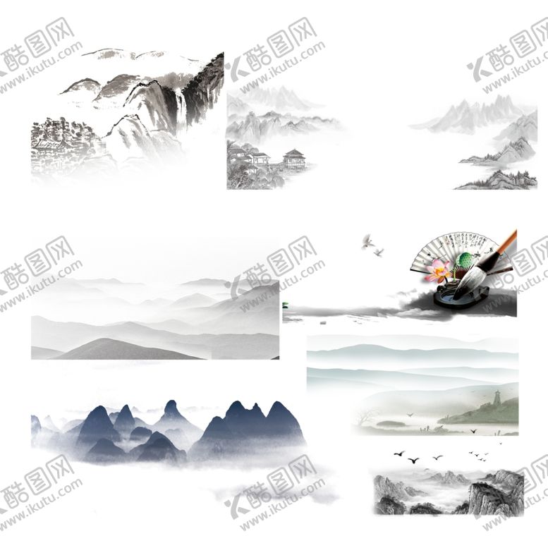 编号：48659205140011334000【酷图网】源文件下载-水墨素材