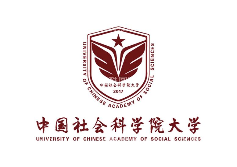 编号：82345610080911022518【酷图网】源文件下载-中国社会科学院大学 LOGO 