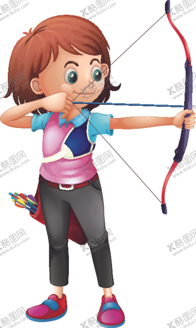 编号：10108409280014195020【酷图网】源文件下载-卡通运动人物