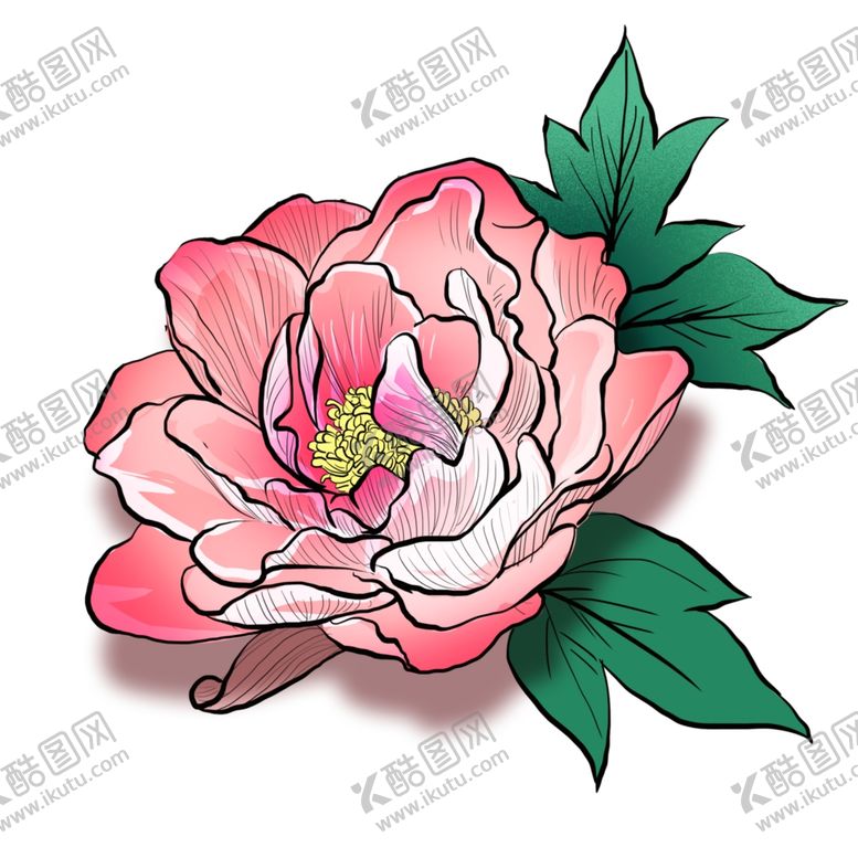 编号：69213506280513515979【酷图网】源文件下载-卡通手绘鲜花
