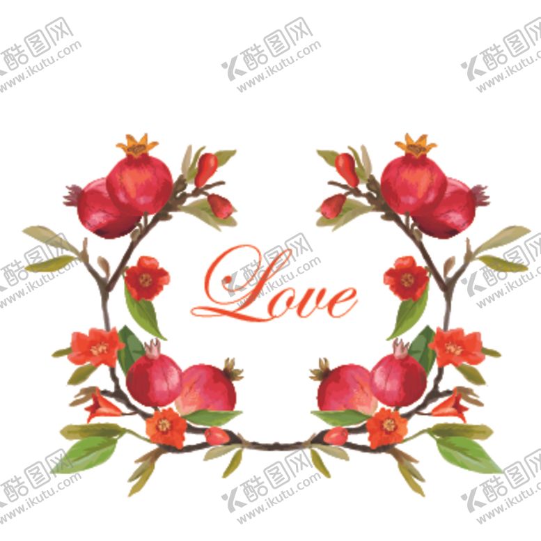 编号：29777410130024313848【酷图网】源文件下载-北欧小清新花圈花环