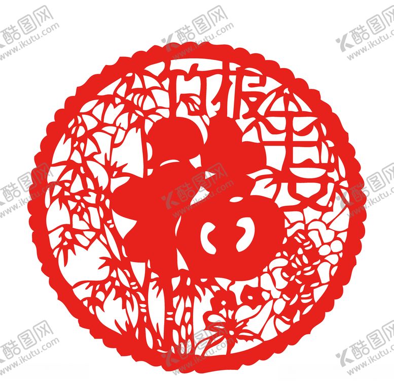 编号：60874710211752002935【酷图网】源文件下载-雕刻窗花镂空