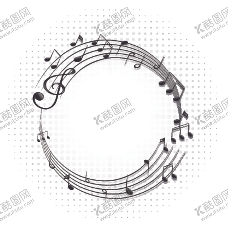 编号：31391610171052445986【酷图网】源文件下载-动感音符