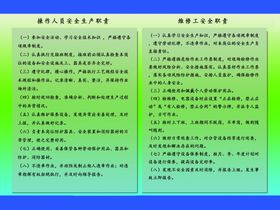 生产职责