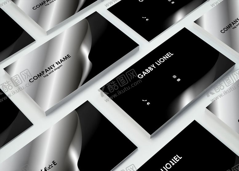 编号：62947810031228349437【酷图网】源文件下载-矢量名片模板